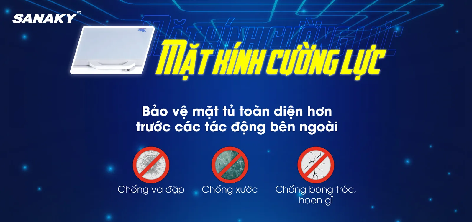 Mặt kính cường lực chịu độ độ chống chịu cao