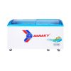 Tủ đông Sanaky VH-6899K 437 lít nắp kính lùa cong chính hãng
