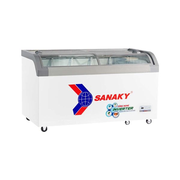 Tủ đông Sanaky VH-899K3A 500 lít inverter nắp kính lùa chính hãng