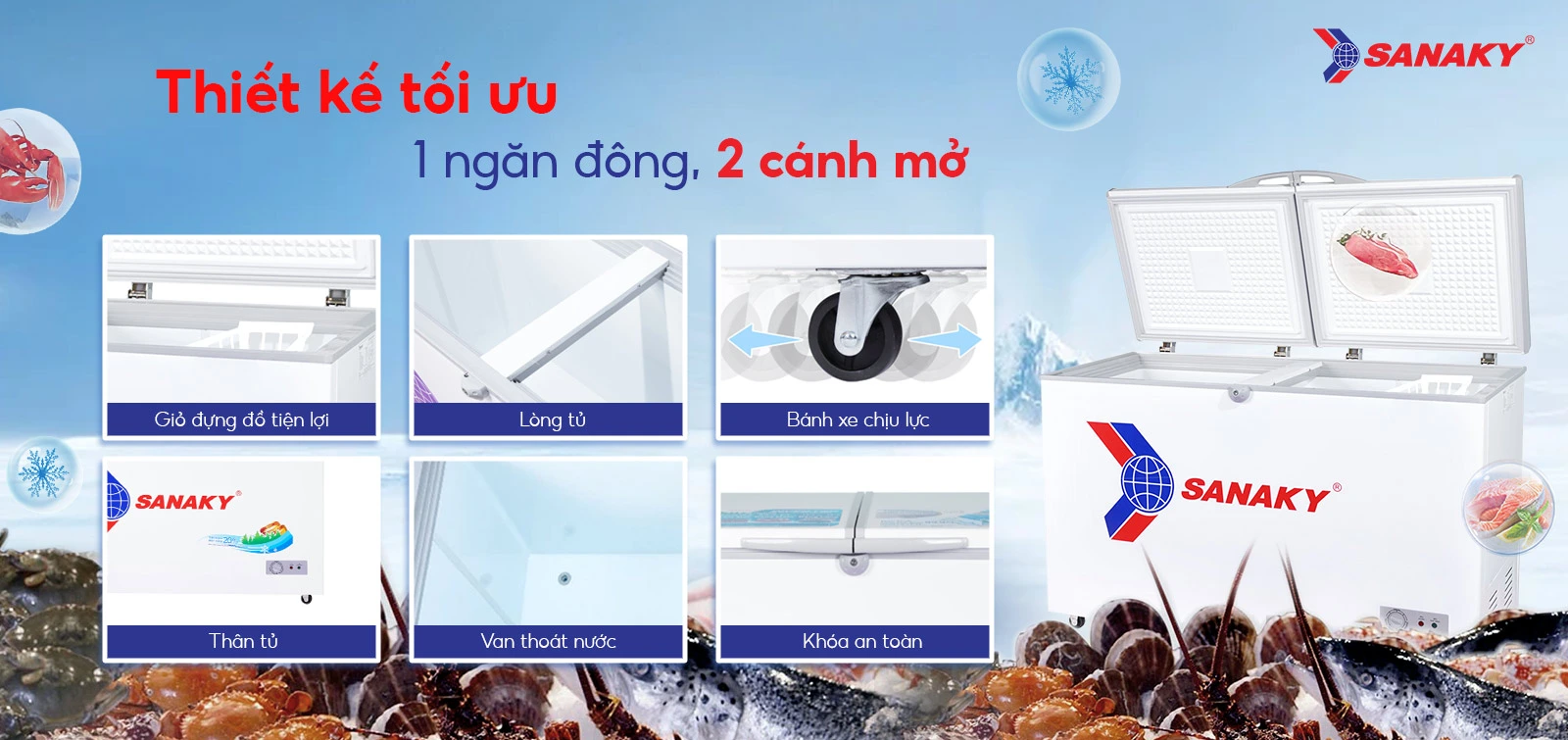 Cấu tạo chắc chắn với thiết kế hiện đại
